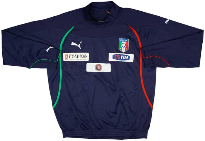 2010-11 Italy Puma 1/4 Zip Drill Top - 8/10 - (L)