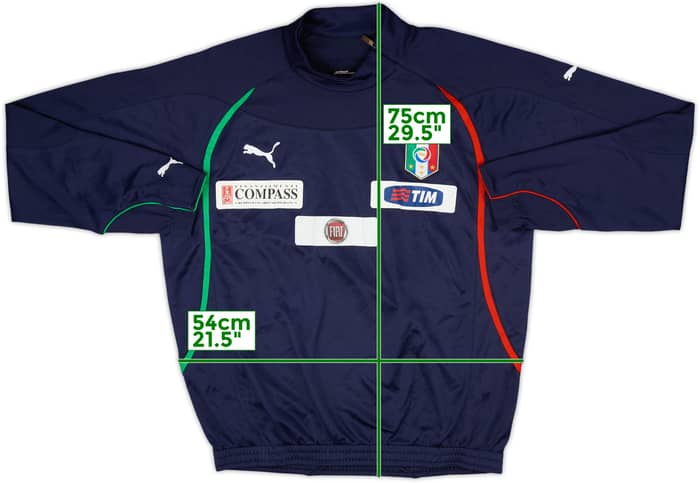 2010-11 Italy Puma 1/4 Zip Drill Top - 8/10 - (L)