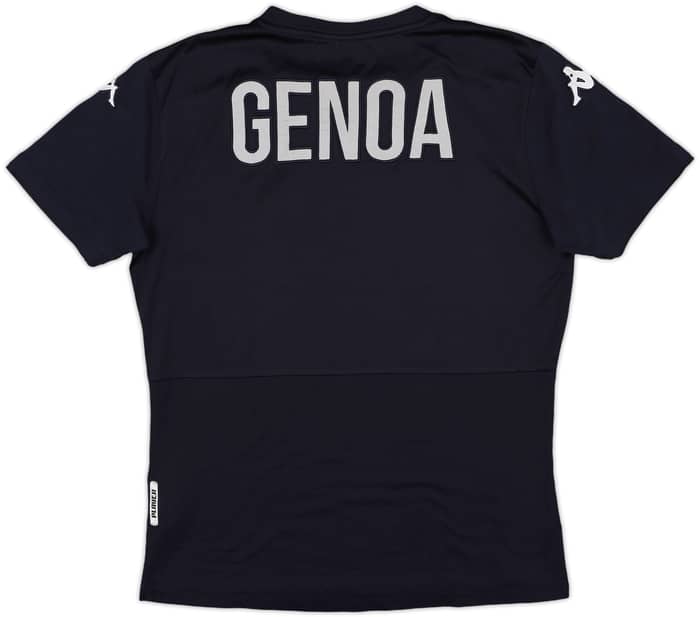 2020-21 Genoa Kappa Cotton Tee - 9/10 - (M)