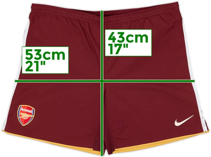 2007-08 Arsenal Away Shorts - 9/10 - (L.Boys)
