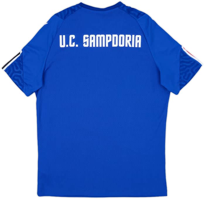 2020-21 Sampdoria Macron Training Shirt - 10/10 - (M)