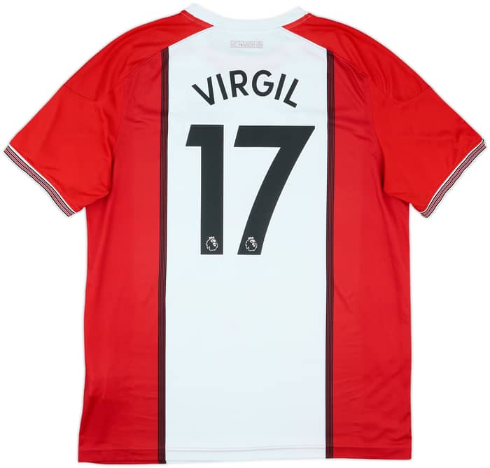 2017-18 Southampton Home Shirt Virgil #17 - 7/10 - (XL)