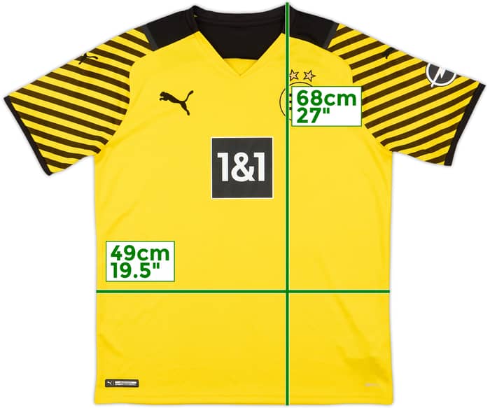 2021-22 Borussia Dortmund Home Shirt - 9/10 - (XL.Boys)