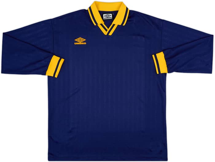 1990s Umbro Template L/S Shirt #5 - 9/10 - (XL)