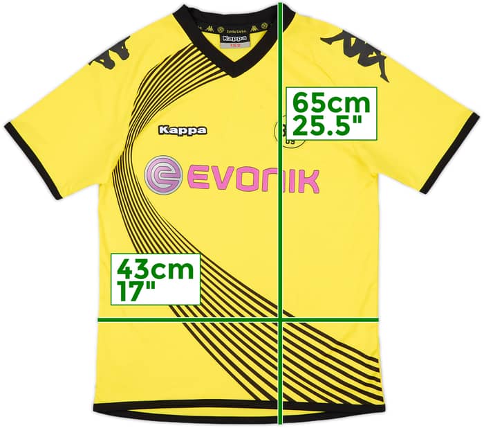 2011-12 Borussia Dortmund European Home Shirt - 7/10 - (L.Boys)