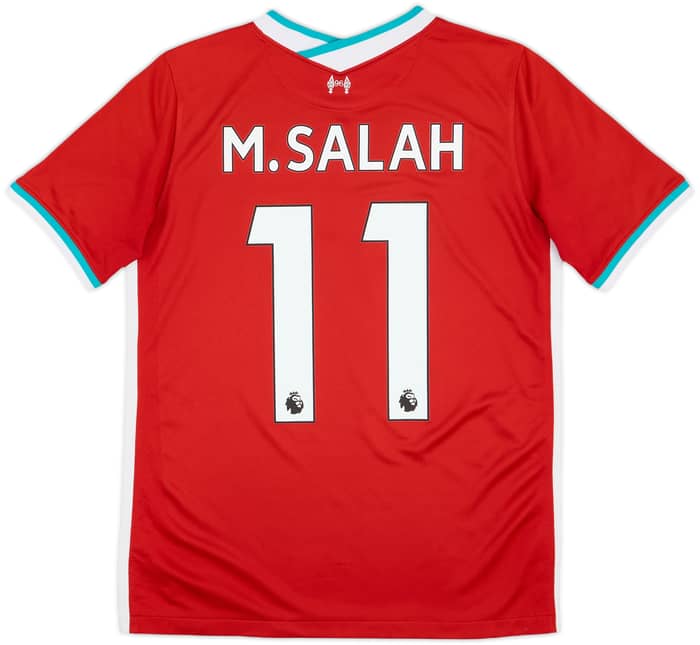 2021-22 Liverpool Home Shirt M.Salah #11 - 8/10 - (XL.Boys)
