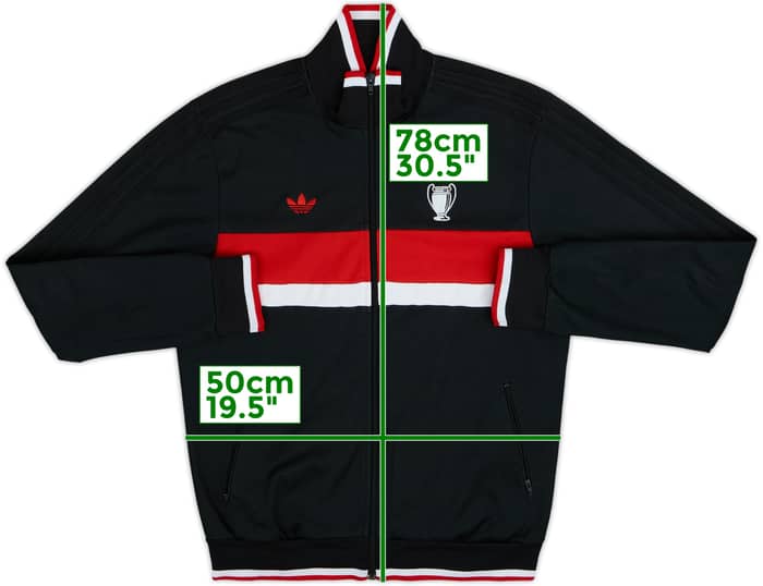 2006-07 AC Milan adidas Originals Track Jacket - 4/10 - (M)