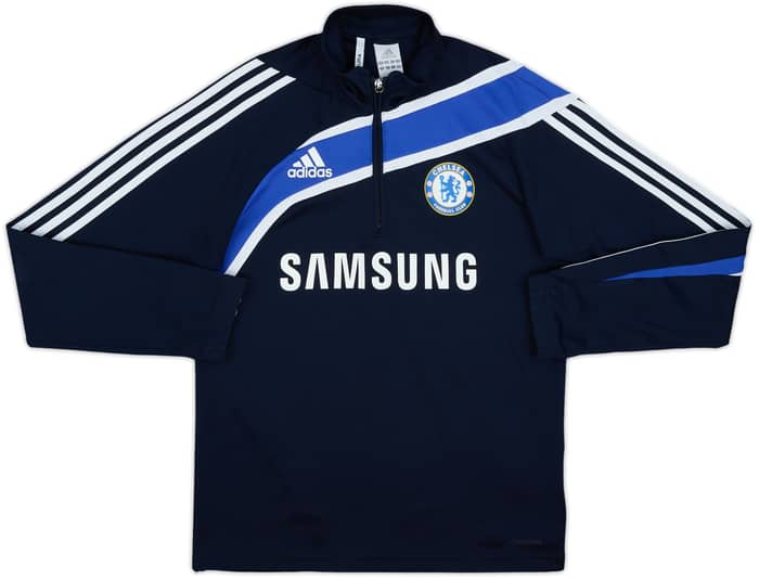2009-10 Chelsea adidas 1/4 Zip Training Top - 7/10 - (M)