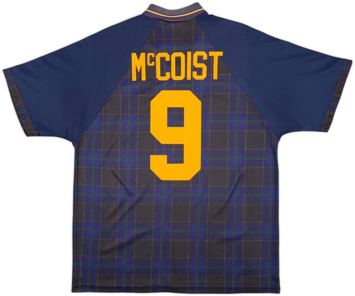 1994-96 Scotland Home Shirt McCoist #9 - 7/10 - (XL)