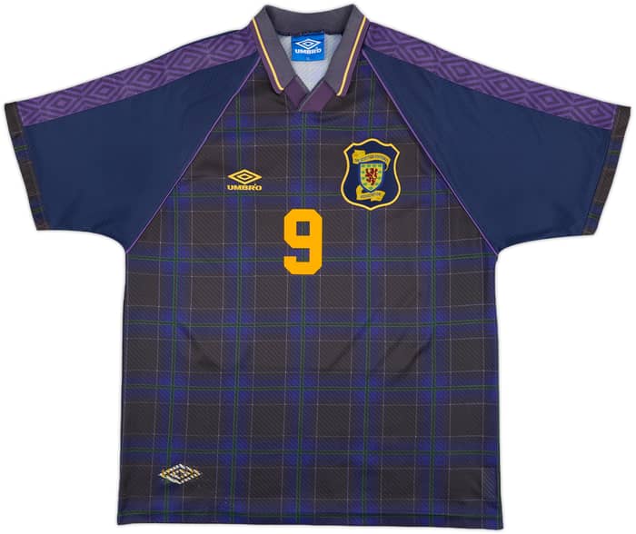 1994-96 Scotland Home Shirt McCoist #9 - 7/10 - (XL)