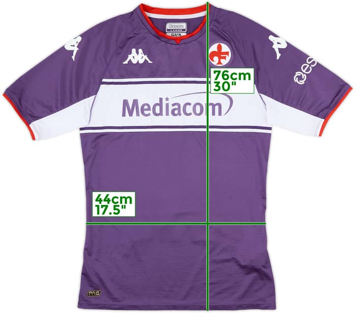 2021-22 Fiorentina Home Shirt - 10/10 - (L)