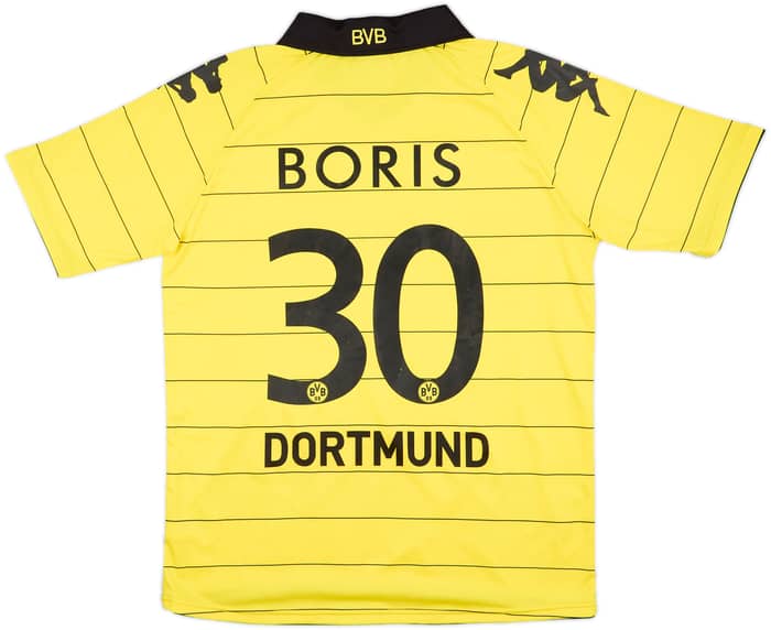 2010-11 Borussia Dortmund Signed Home Shirt Boris #30 - 7/10 - (L)