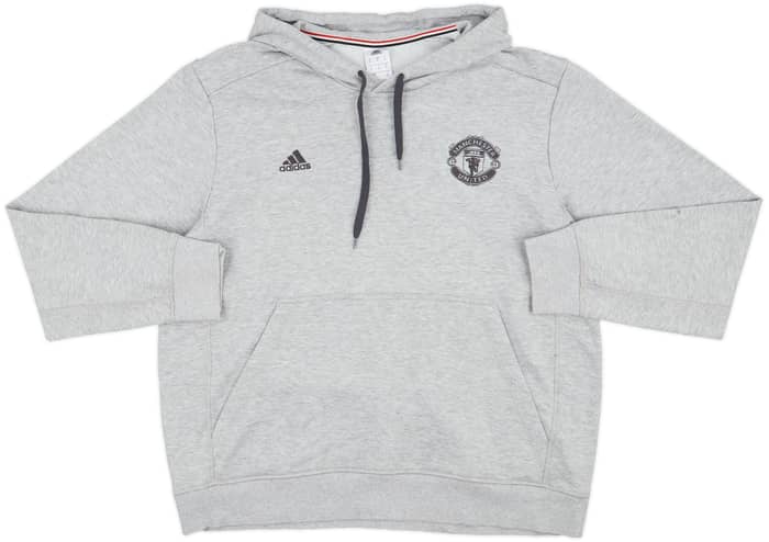 2015-16 Manchester United adidas Hooded Top - 8/10 - (XL)