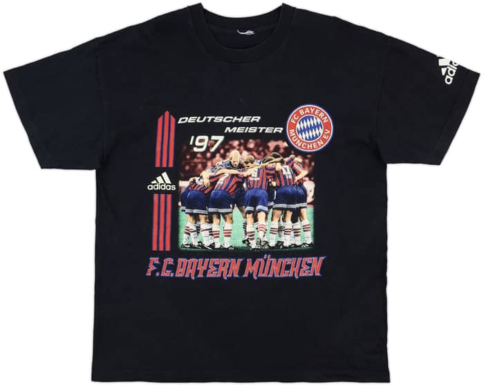 1997-98 Bayern Munich adidas Cotton Shirt - 7/10 - (XL)
