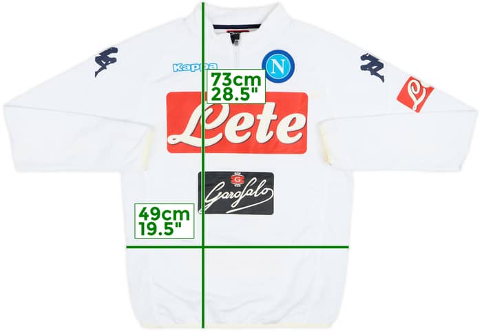 2017-18 Napoli Kappa 1/4 Zip Drill Top - 6/10 - (M)