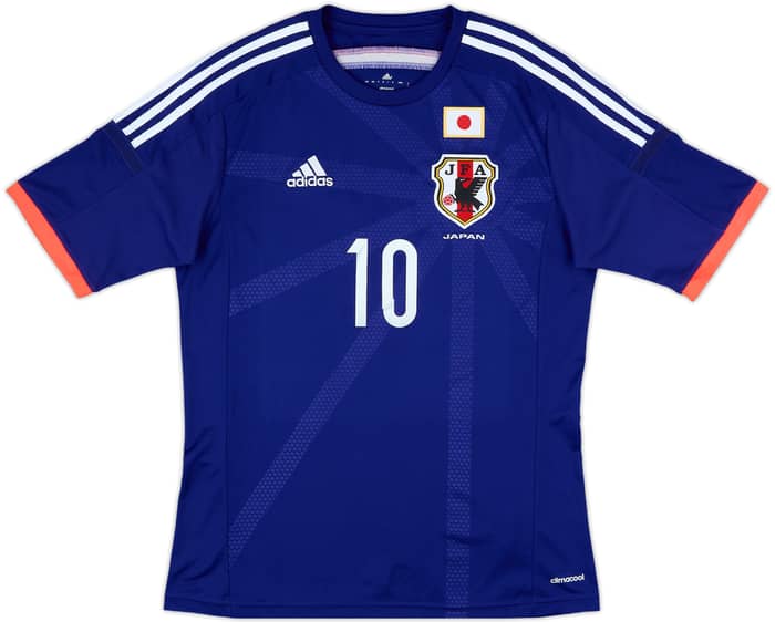 2013-15 Japan Home Shirt Kagawa #10 - 8/10 - (L)