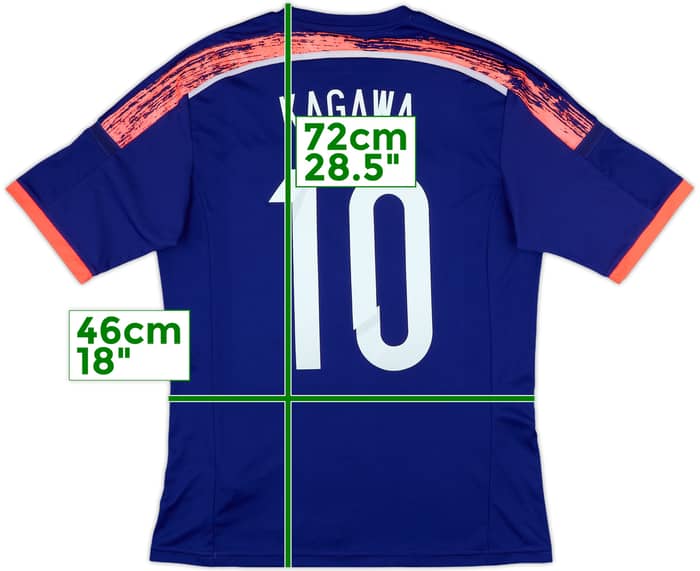 2013-15 Japan Home Shirt Kagawa #10 - 8/10 - (L)