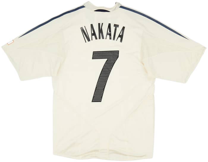 2004-06 Japan Player Issue Away Shirt Nakata #7 - 8/10 - (S)