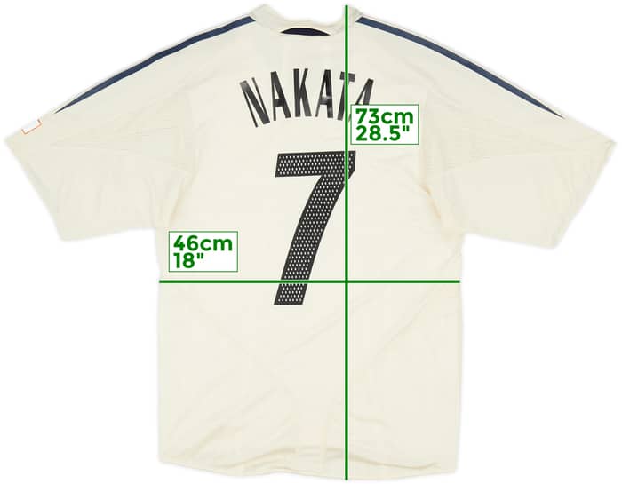 2004-06 Japan Player Issue Away Shirt Nakata #7 - 8/10 - (S)