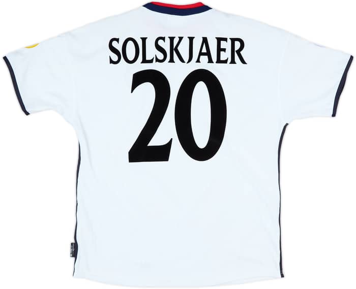 2000-02 Norway Away Shirt Solskjaer #20 - 5/10 - (L)