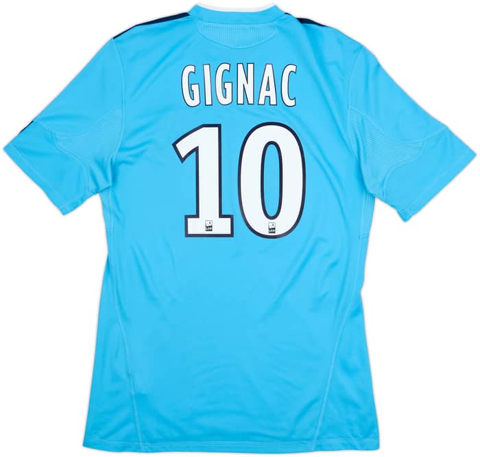2010-11 Olympique Marseille Away Shirt Gignac #10 - 7/10 - (M)