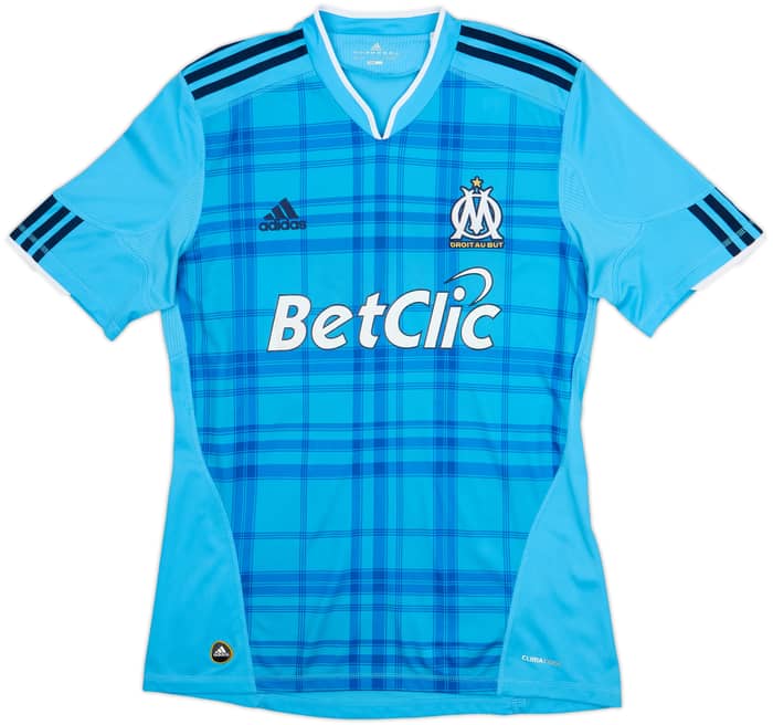 2010-11 Olympique Marseille Away Shirt Gignac #10 - 7/10 - (M)