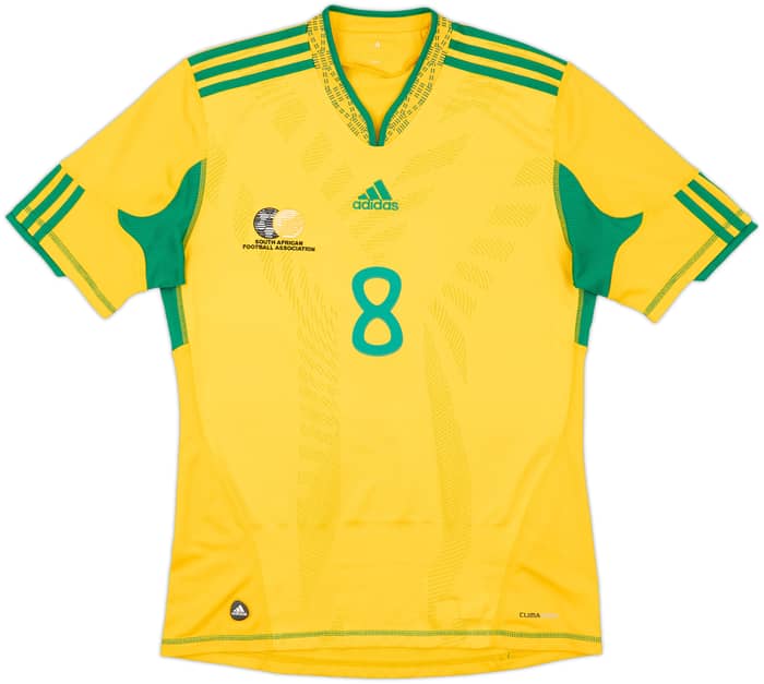 2009-11 South Africa Home Shirt Tshabalala #8 - 8/10 - (M)