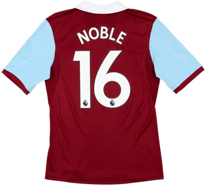 2013-14 West Ham Home Shirt Noble #16 - 8/10 - (S)
