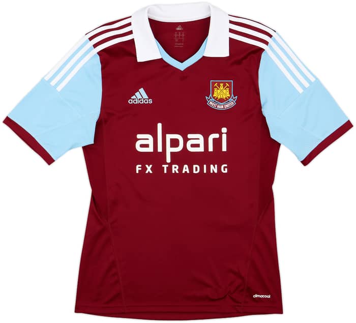 2013-14 West Ham Home Shirt Noble #16 - 8/10 - (S)