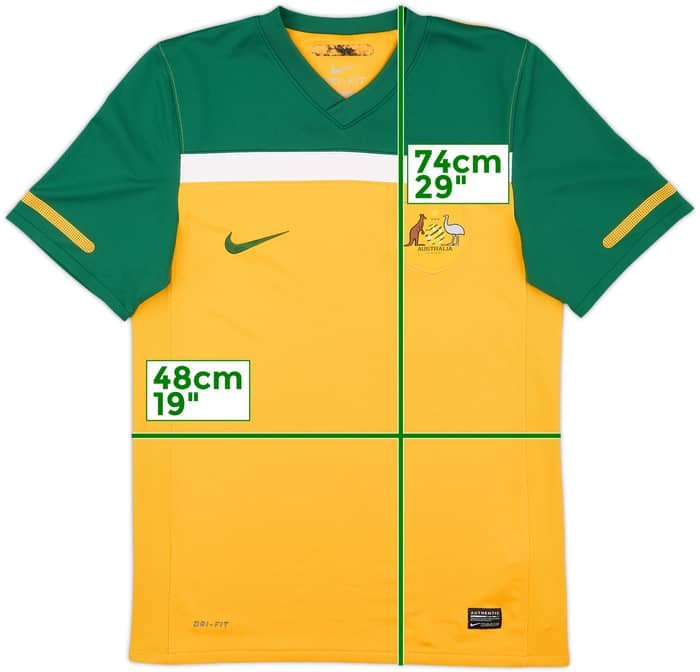 2010-11 Australia Home Shirt - 8/10 - (S)