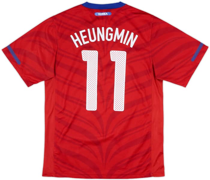 2010-12 South Korea Home Shirt Heungmin #11 - 6/10 - (S)