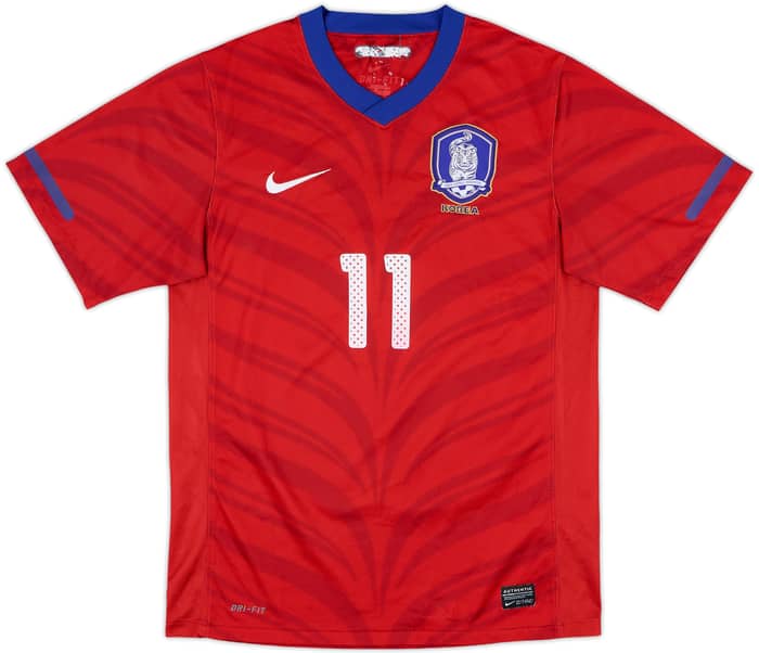 2010-12 South Korea Home Shirt Heungmin #11 - 6/10 - (S)