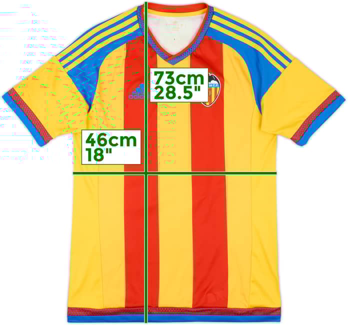 2015-16 Valencia Away Shirt - 6/10 - (S)
