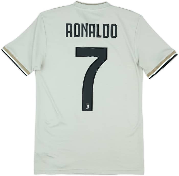 2018-19 Juventus Away Shirt Ronaldo #7 - 8/10 - (XS)