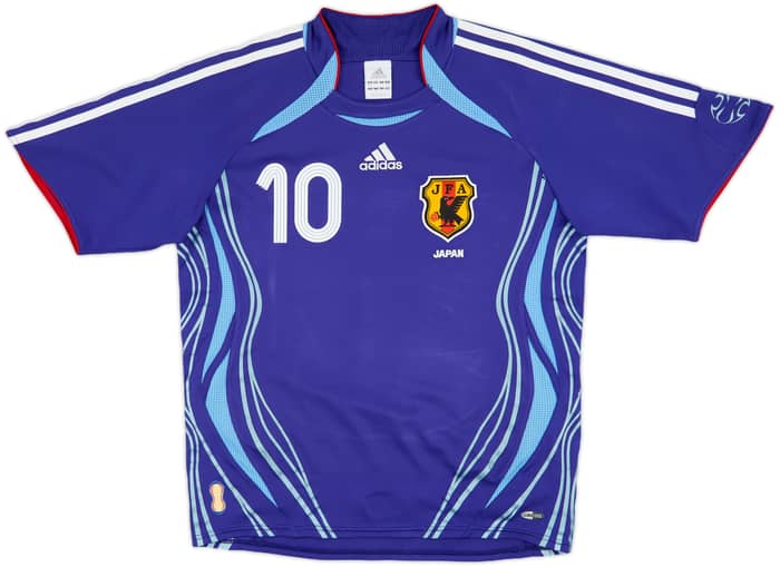 2006-08 Japan Home Shirt Nakamura #10 - 8/10 - (XL.Boys)