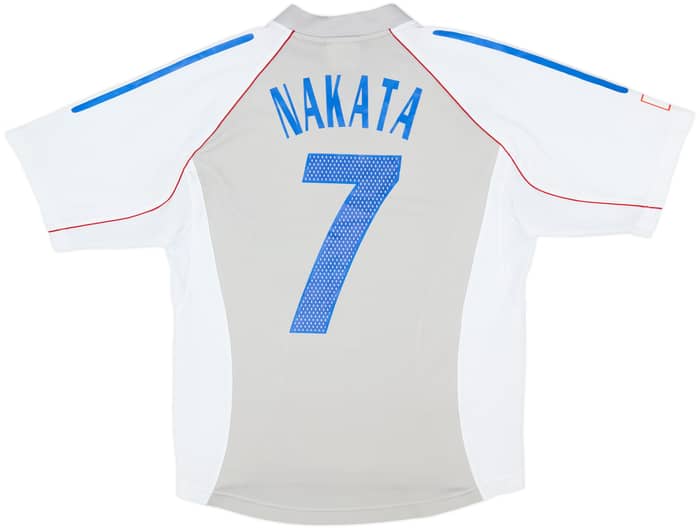 2002-04 Japan Away Shirt Nakata #7 - 8/10 - (S)
