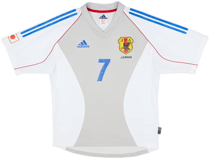 2002-04 Japan Away Shirt Nakata #7 - 8/10 - (S)