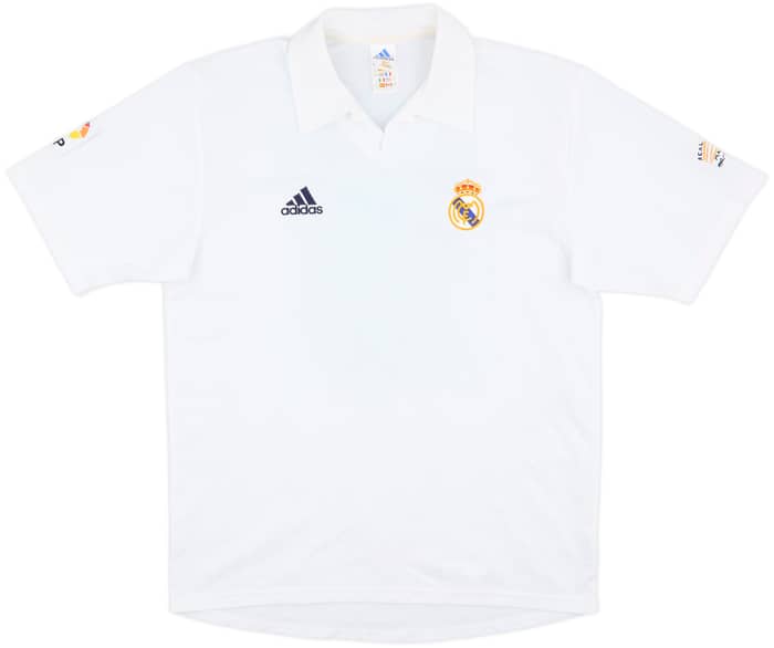 2001 Real Madrid Home Shirt Raul #7 - 5/10 - (M)