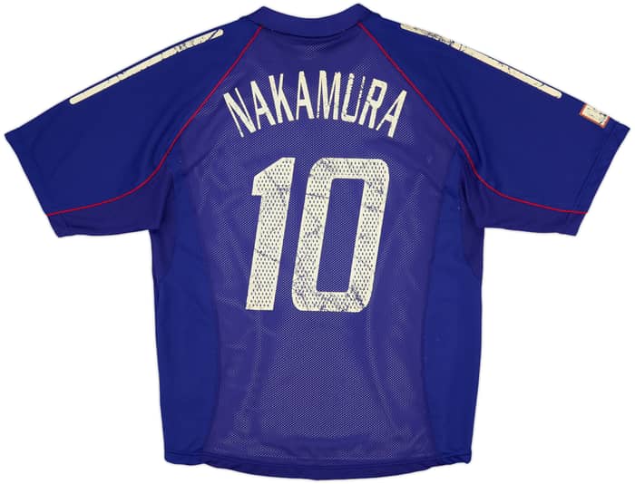 2002-04 Japan Player Issue Home Shirt Nakamura #10 - 5/10 - (L)