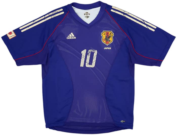 2002-04 Japan Player Issue Home Shirt Nakamura #10 - 5/10 - (L)
