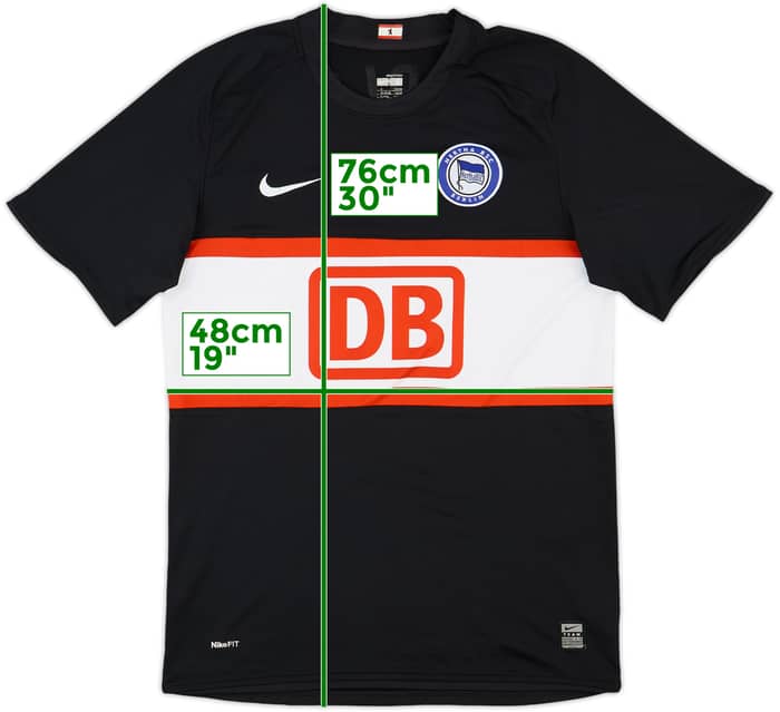 2007-08 Hertha Berlin Home Shirt - 8/10 - (S)
