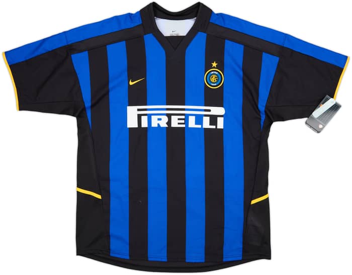 2002-03 Inter Milan Home Shirt Adriano #10 (XL)