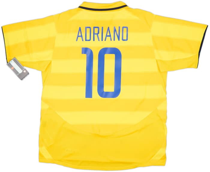 2003-04 Inter Milan Away Shirt Adriano #10 (XL)