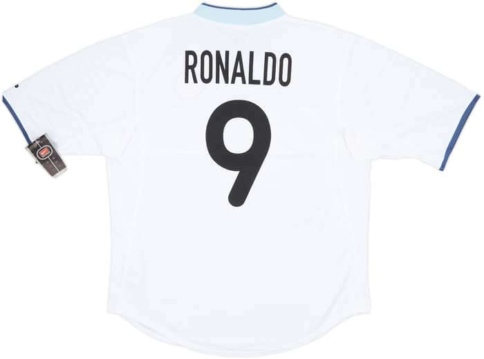 2000-01 Inter Milan Away Shirt Ronaldo #9 (XL)