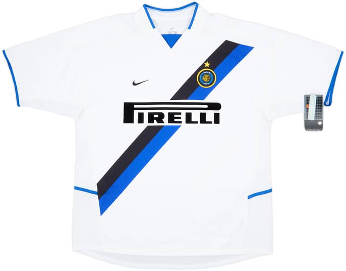 2002-03 Inter Milan Away Shirt Zanetti #4 (XL)