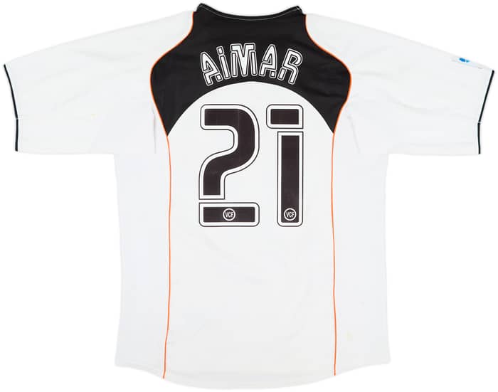 2004-05 Valencia Home Shirt Aimar #21 - 6/10 - (L)