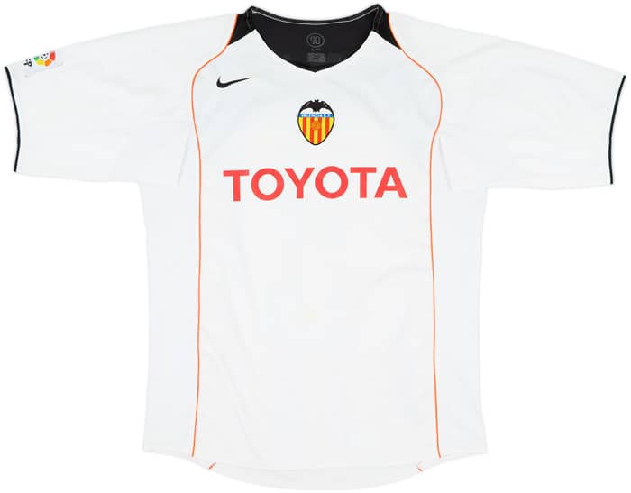 2004-05 Valencia Home Shirt Aimar #21 - 6/10 - (L)