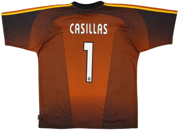 2003-04 Real Madrid GK Shirt Casillas #1 - 9/10 - (XXL)