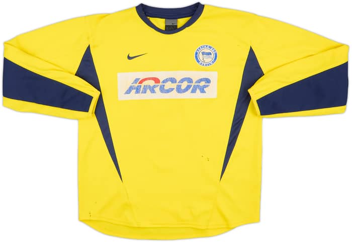 2002-03 Hertha Berlin GK Shirt Kiraly #1 - 5/10 - (L.Boys)