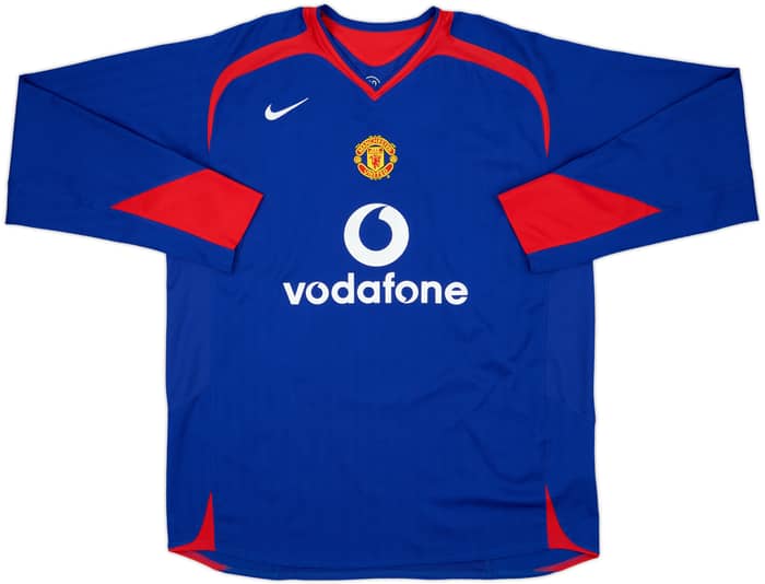 2005-06 Manchester United Away L/S Shirt Ronaldo #7 - 10/10 - (XL)